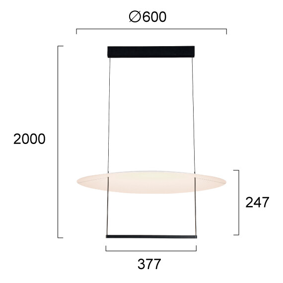 LED Полилей IGLOO 4288200-C Viokef 30W 3000K | Osvetlenieto.bg