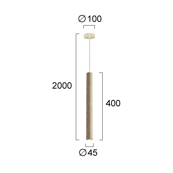 LED Полилей LEONARD 4301000 Viokef 7W 3000K | Osvetlenieto.bg