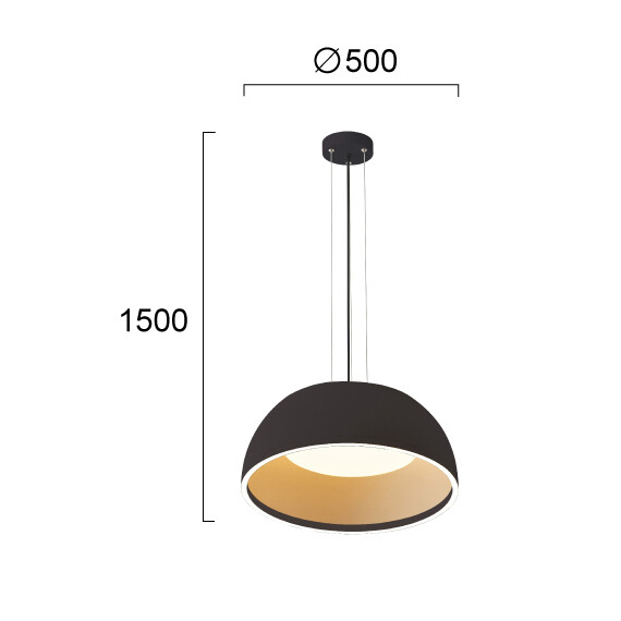 LED Полилей ORBITAL 4347300 Viokef 50W 3000K Triac Dimmable | Osvetlenieto.bg