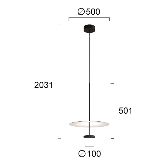 LED Полилей ROSS 4331900 Viokef 13W 3000K | Osvetlenieto.bg
