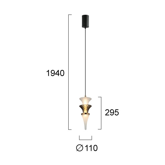 LED Полилей VENERA 4327000 Viokef 7W 3000K | Osvetlenieto.bg