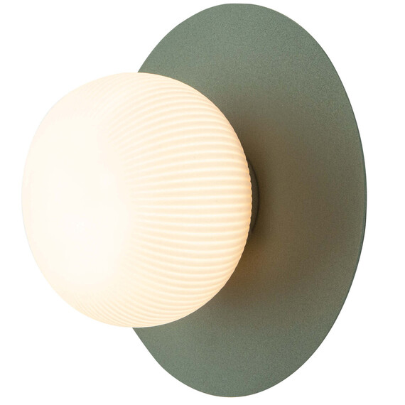 Аплик Zambelis 23255 SCONCE LAMP 1xG9 GYPSUM ARMY GREEN | Osvetlenieto.bg