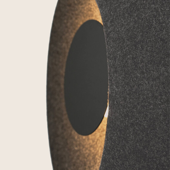 LED Аплик Zambelis 25180 SCONCE LED LIGHT 6W 3000K ACOUSTIC LIGHT DARK GREY | Osvetlenieto.bg