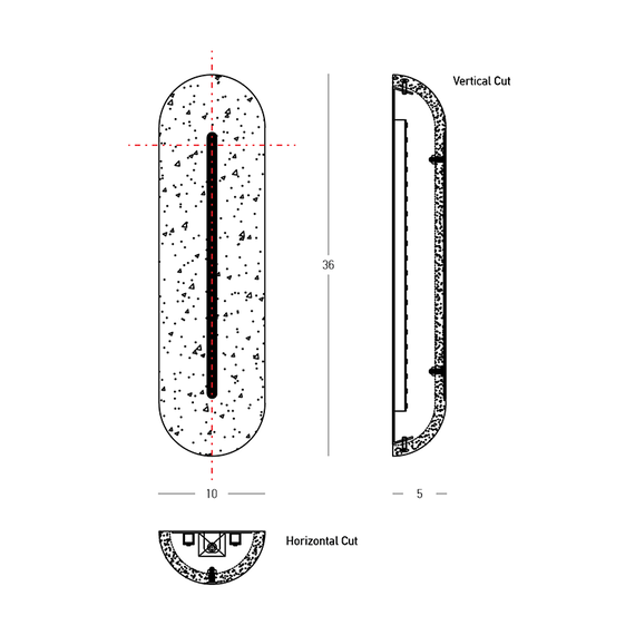 LED Аплик Zambelis 2546 WALL LED LIGHT 14W 3000K TRIAC ALABASTER - BRASS | Osvetlenieto.bg