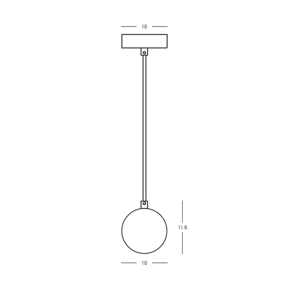 LED Полилей Zambelis 25336 PENDANT LED LIGHT 3W 3000K NATURAL STONE - GOLD METAL | Osvetlenieto.bg
