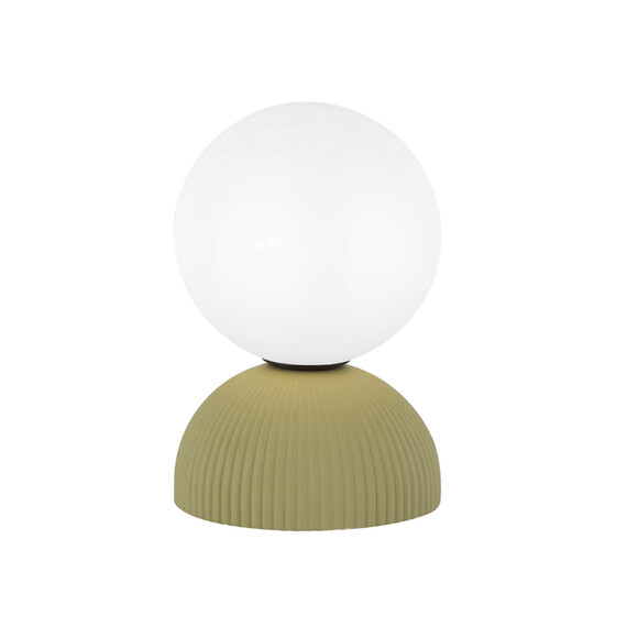 Настолна лампа Zambelis 2589 TABLE LIGHT 1xG9 CLAY OLIVE GREEN - BLACK | Osvetlenieto.bg
