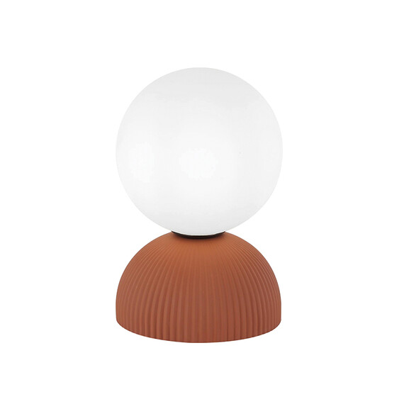 Настолна лампа Zambelis 2590 TABLE LIGHT 1xG9 CLAY TERRACOTTA - BLACK | Osvetlenieto.bg