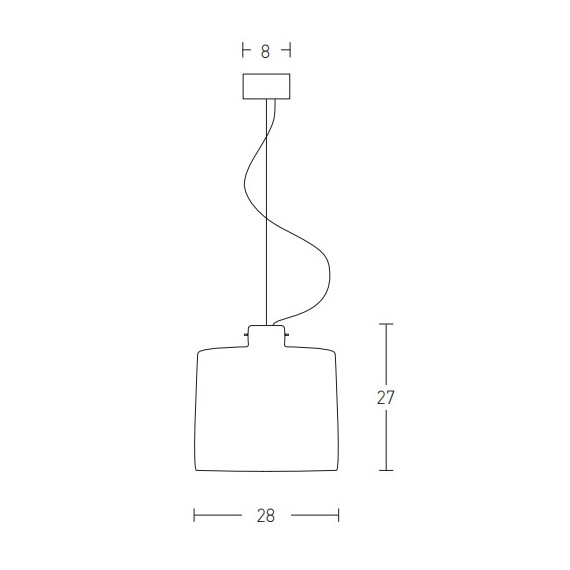 Полилей Zambelis 22216 PENDANT LAMP 1xE27 WHITE | Osvetlenieto.bg