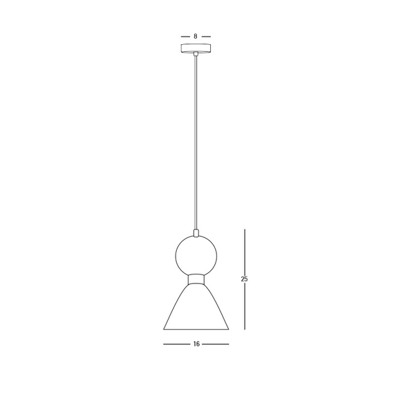 Полилей Zambelis 23238 PENDANT LAMP 1xE14 GREEN MARBLE - BRASS | Osvetlenieto.bg
