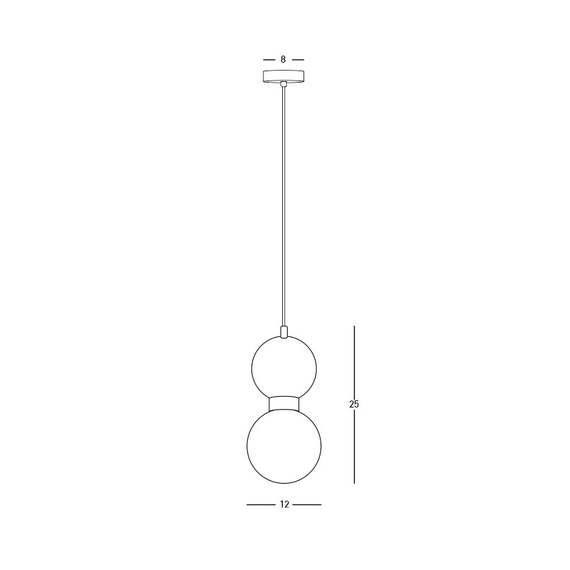 Полилей Zambelis 23241 PENDANT LAMP 1xG9 BLACK MARBLE - BRASS | Osvetlenieto.bg