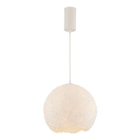 Полилей Zambelis 25172 PENDANT LIGHT 1xE27 METAL - PAPER PULP - PLASTIC GLOBE WHITE | Osvetlenieto.bg