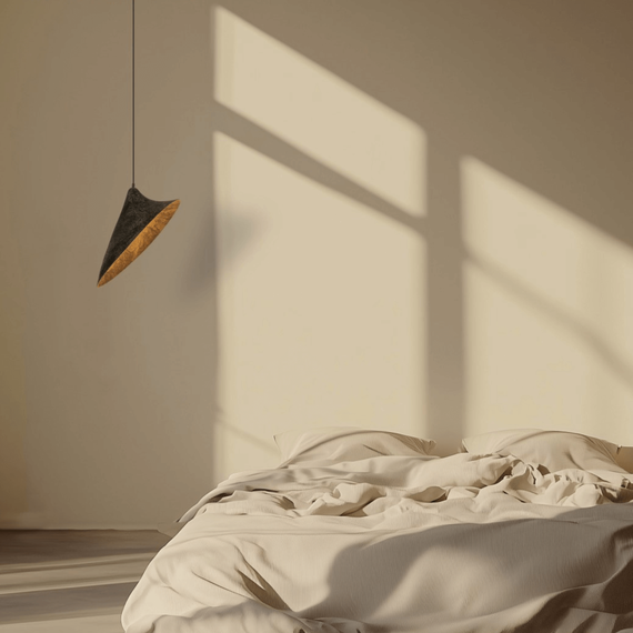 Полилей Zambelis 25174 PENDANT LIGHT 1xE27 MULBERRY SILK - METAL BLACK | Osvetlenieto.bg