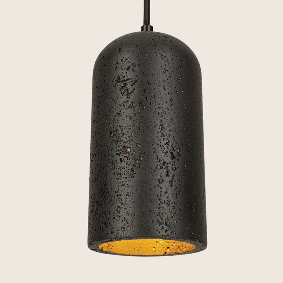Полилей Zambelis 25420 PENDANT LIGHT 1xE27 BLACK STONE - METAL | Osvetlenieto.bg