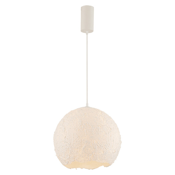 Полилей Zambelis 25450 PENDANT LIGHT 1xE27 METAL - PAPER PULP - PLASTIC GLOBE WHITE | Osvetlenieto.bg