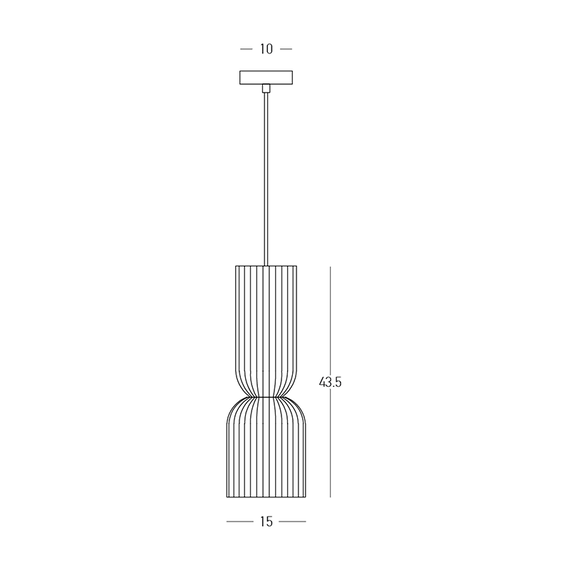 Полилей Zambelis 2596 PENDANT LIGHT 1xE27 TERRACOTTA - SANDY BLACK CLAY - METAL | Osvetlenieto.bg
