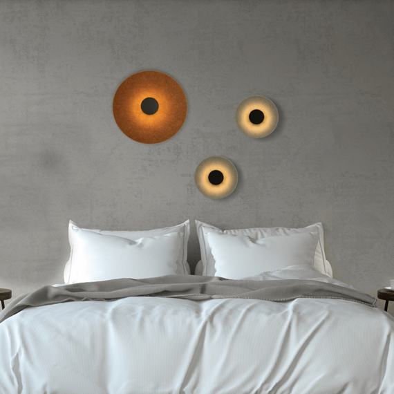 LED Аплик Zambelis 25178 SCONCE LED LIGHT 6W 3000K ACOUSTIC LIGHT GREY - BLACK | Osvetlenieto.bg