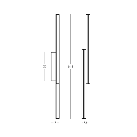 LED Аплик ZAMBELIS 2560 WALL LED LIGHT 26W 3000K TRIAC SANDY BLACK - BRASS | Osvetlenieto.bg