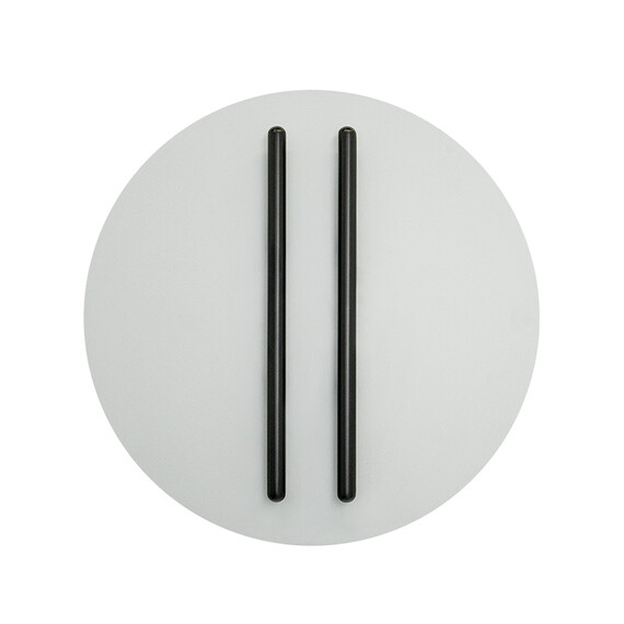 LED Аплик Zambelis 2573 WALL LED LIGHT 13W 3000K TRIAC BLACK MATT STICK - SANDY GREY BASE | Osvetlenieto.bg