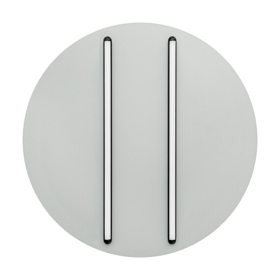 LED Плафон ZAMBELIS 2570 CEILING LED LIGHT 43W 3000K BLACK MATT STICK - SANDY GREY BASE | Osvetlenieto.bg