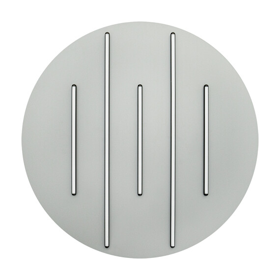 LED Плафон ZAMBELIS 2572 CEILING LED LIGHT 52W 3000K BLACK MATT STICK - SANDY GREY BASE | Osvetlenieto.bg