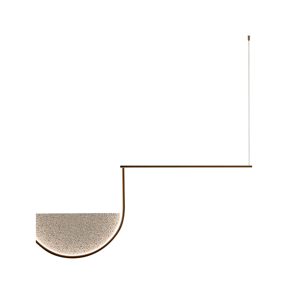 LED Полилей Zambelis 23170 PENDANT LED LIGHT 35W 3000K,4000K BLACK-LIGHT GREY | Osvetlenieto.bg