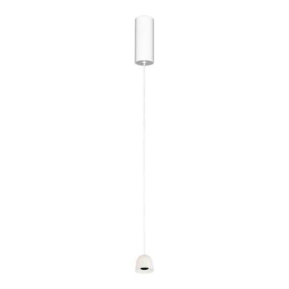 LED Полилей ZAMBELIS 25136 PENDANT LED LIGHT 7W 3000K SANDY WHITE ALUMINIUM | Osvetlenieto.bg