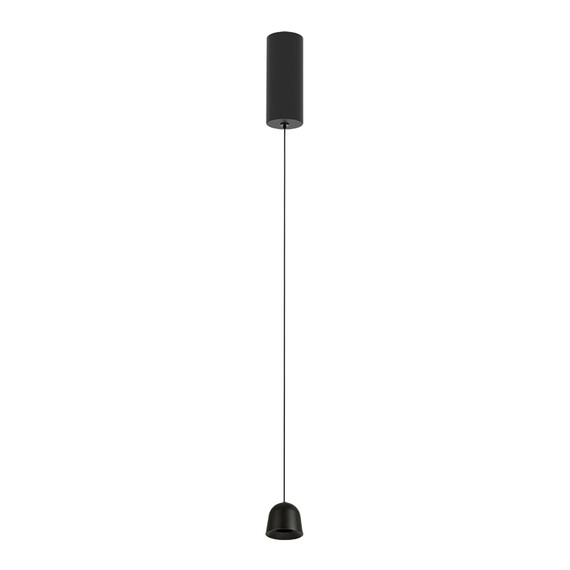 LED Полилей ZAMBELIS 25137 PENDANT LED LIGHT 7W 3000K SANDY BLACK ALUMINIUM | Osvetlenieto.bg