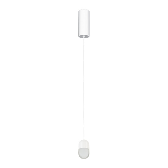 LED Полилей ZAMBELIS 25139 PENDANT LED LIGHT 7W 3000K SANDY WHITE ALUMINIUM - ACRYLIC | Osvetlenieto.bg