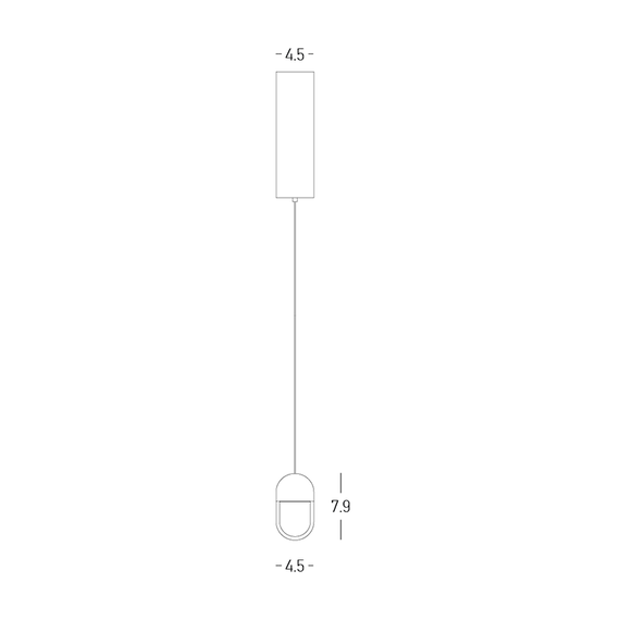LED Полилей ZAMBELIS 25140 PENDANT LED LIGHT 7W 3000K SANDY BLACK ALUMINIUM - ACRYLIC | Osvetlenieto.bg
