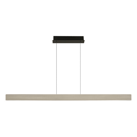 LED Полилей ZAMBELIS 25195 PENDANT LED LINE LIGHT 40W 3000K TRIAC BRUSHED GREY -ALUMINIUM - BLACK METAL | Osvetlenieto.bg