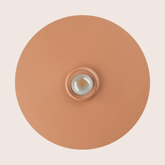 LED Полилей Zambelis 2586 PENDANT LED LIGHT 21W 3000K TRIAC SANDY BRICK RED | Osvetlenieto.bg