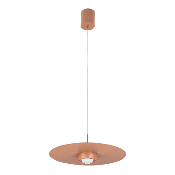 LED Полилей Zambelis 2586 PENDANT LED LIGHT 21W 3000K TRIAC SANDY BRICK RED | Osvetlenieto.bg