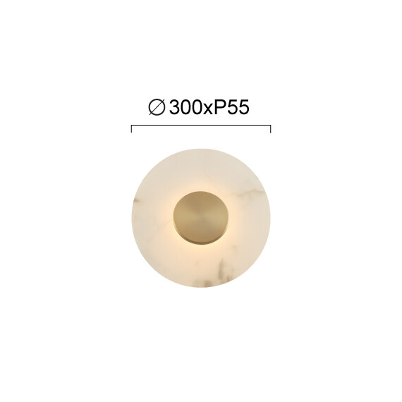 LED Аплик ALLISON 4337800 Viokef 9W 3000K | Osvetlenieto.bg