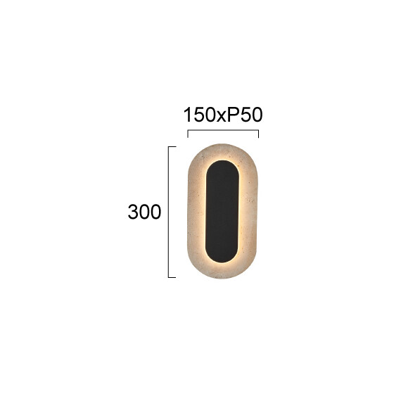 LED Аплик MIRANDA 4339900 Viokef 10W 3000K | Osvetlenieto.bg