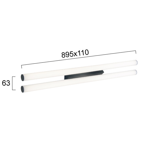 LED Плафон LENORA 4352600 Viokef 36W CCT 3000K-6000K | Osvetlenieto.bg
