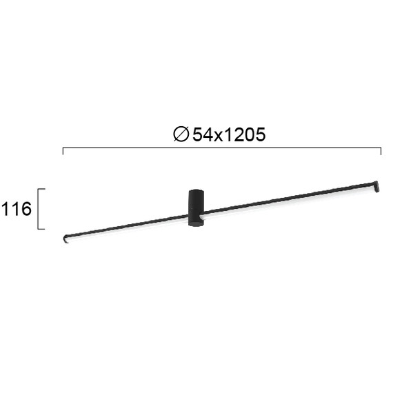LED Плафон LONGO 4279300 Viokef 23W 3000K | Osvetlenieto.bg