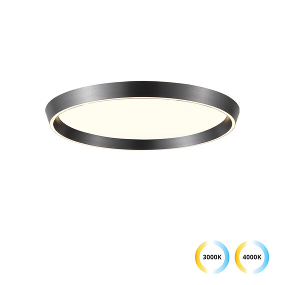 LED Плафон LORISSA 4347500 Viokef 46W CCT 3000K-4000K Triac Dimmable | Osvetlenieto.bg