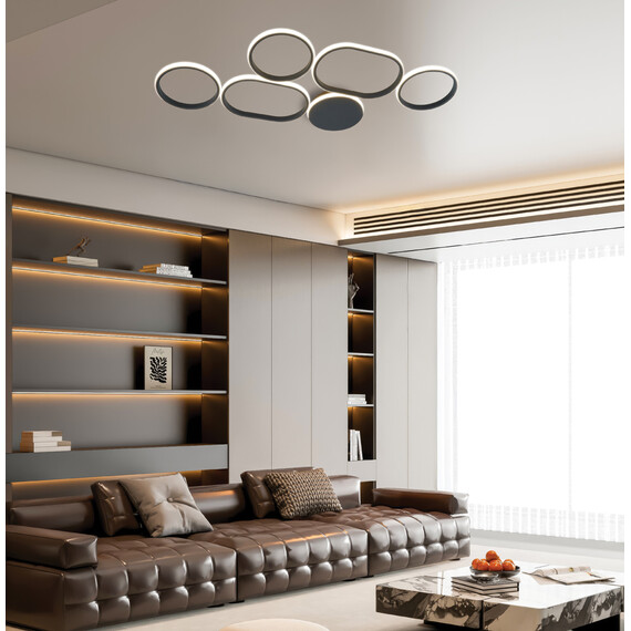 LED Плафон VICTOR 4348200 Viokef 60W 3000K | Osvetlenieto.bg