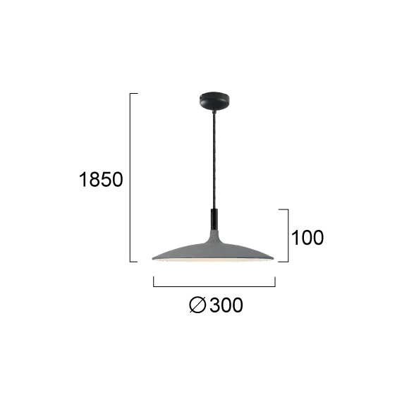 LED Полилей MERVIN 4327700 Viokef 5W 3000K | Osvetlenieto.bg