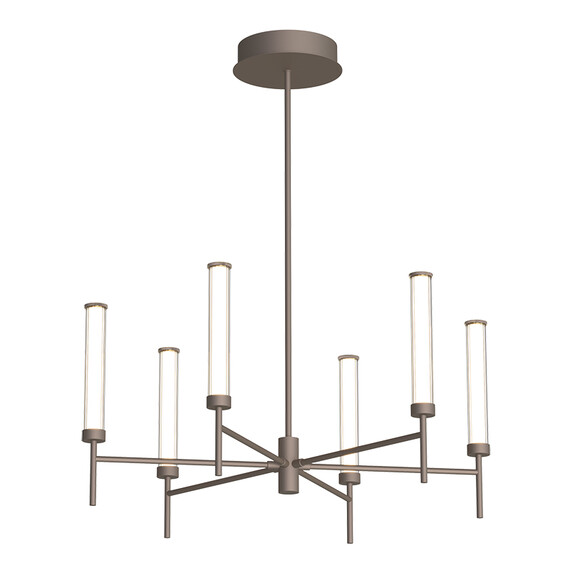 LED Полилей ZAMBELIS 25448 PENDANT LED LIGHT 46W 3000K TRIAC BRUSHED COFFEE | Osvetlenieto.bg