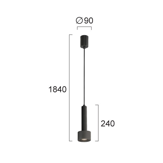 Полилей POLO 4300400 Viokef 1xGU10 | Osvetlenieto.bg