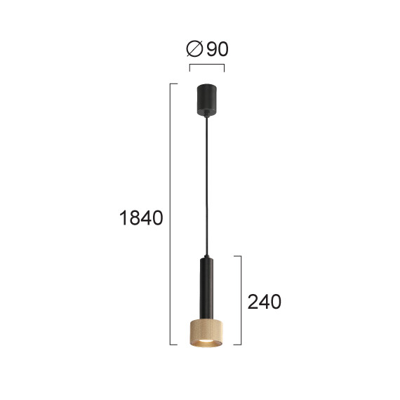 Полилей POLO 4300401 Viokef 1xGU10 | Osvetlenieto.bg