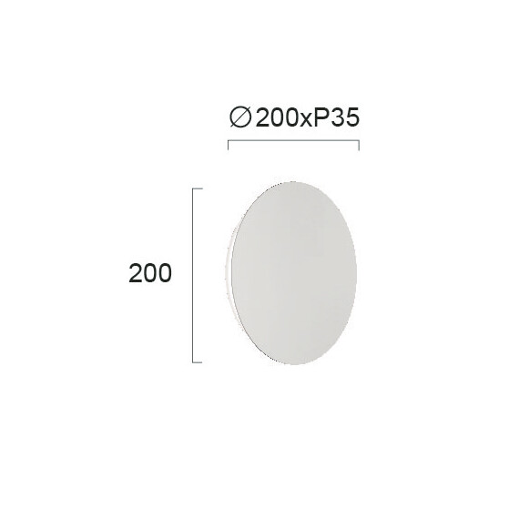 LED Аплик KYKLOS 4193700 Viokef 5W 3000K | Osvetlenieto.bg