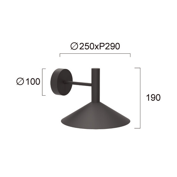 LED Аплик MARSI 4319800 Viokef 6W 3000K | Osvetlenieto.bg
