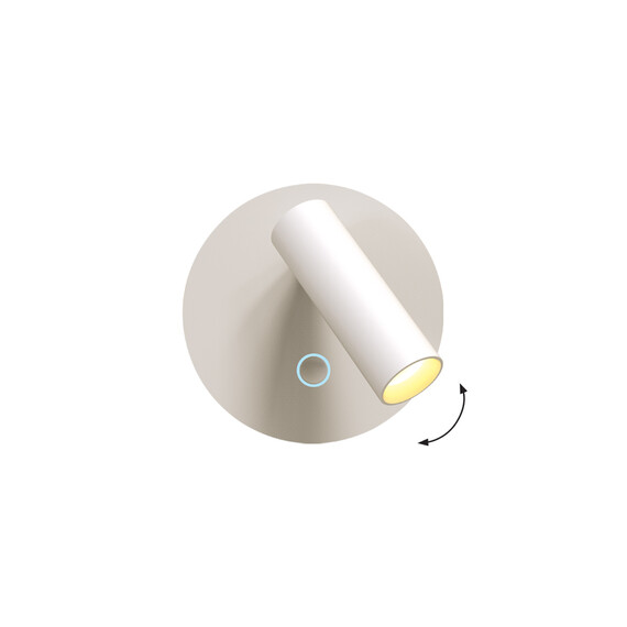 LED Аплик NEVADA 4340700 Viokef 10W 3000K Triac Dimmable | Osvetlenieto.bg