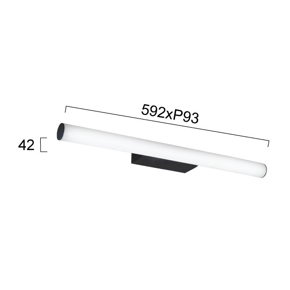 LED Аплик за баня LENORA 4352700 Viokef 14W CCT 3000K-6000K | Osvetlenieto.bg