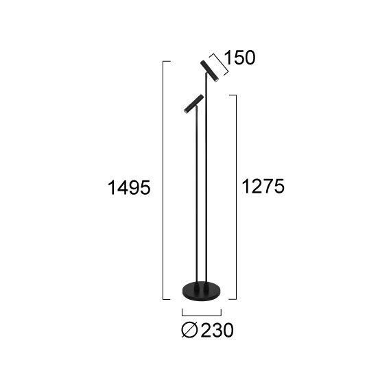 LED Лампион PERY 4338400 Viokef 7W 2700K | Osvetlenieto.bg