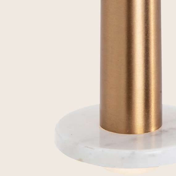 LED Полилей ZAMBELIS 22111 PENDANT LED LIGHT 6W 3000K ALUMINUM -MARBLE GOLD MATT | Osvetlenieto.bg