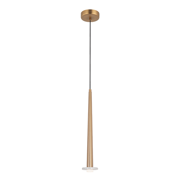 LED Полилей ZAMBELIS 22111 PENDANT LED LIGHT 6W 3000K ALUMINUM -MARBLE GOLD MATT | Osvetlenieto.bg