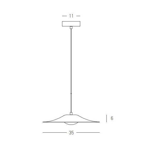 LED Полилей ZAMBELIS 22129 PENDANT LED LIGHT 12W 3000K WHITE | Osvetlenieto.bg